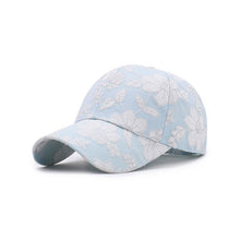 Load image into Gallery viewer, Custom Design 6 Panels Blank Full Lace Flower Women Baseball Cap Wholesale