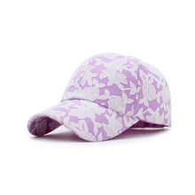 Load image into Gallery viewer, Custom Design 6 Panels Blank Full Lace Flower Women Baseball Cap Wholesale