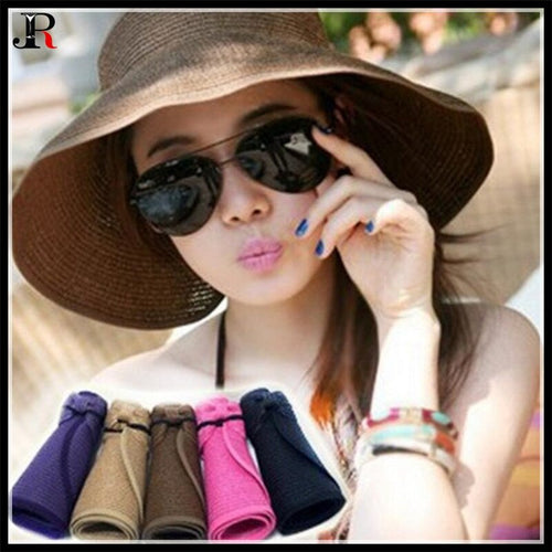 100p!Summer Women Anti-UV Sunscreen Sunshade Cap Foldable